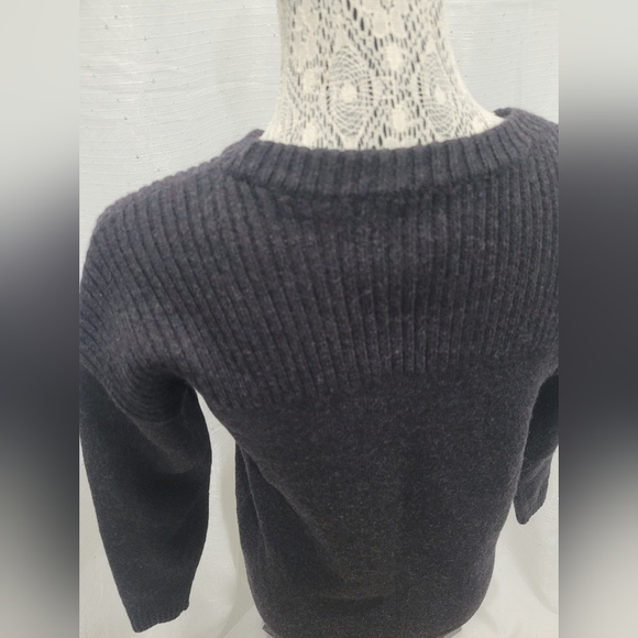 Aritzia Wilfred Free Minimalist 100% Italian Wool Tunic Length Sweater Size S - Picture 9 of 9